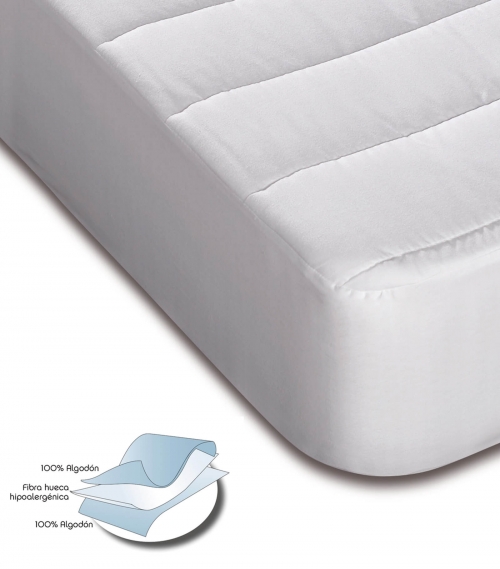 Cubrecolchón Acolchado Alaiz Algodón