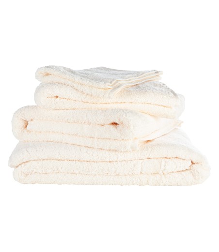 Toallas algodón color natural