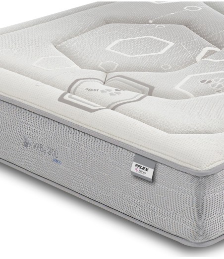 Detalle del colchón Bioceramics Wbx300 Visco de Flex.