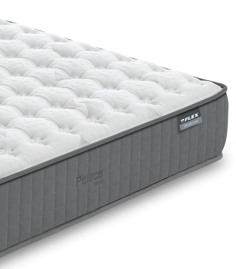 Detalle del colchón Ultimate Palace Visco de Flex.