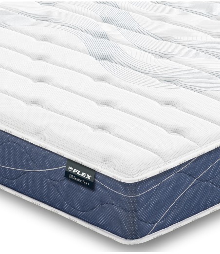 detalle del colchón Selection Multi visco de Flex. detalle del colchón Selection Multi visco de Flex.